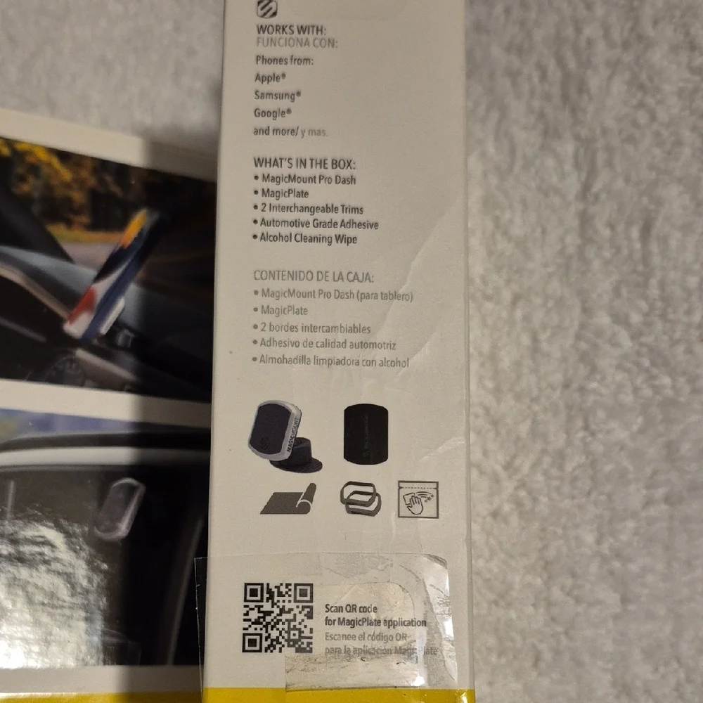 Scosche MagicMount Pro Magnetic Phone Mount - Black